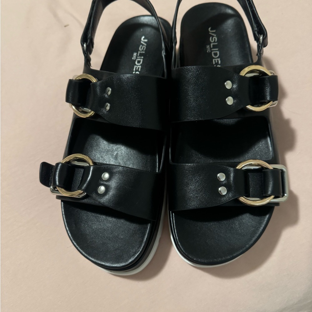 Brand new JSlides sandals! Size 10!